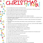 10 Best Printable Christmas Trivia Questions Printablee
