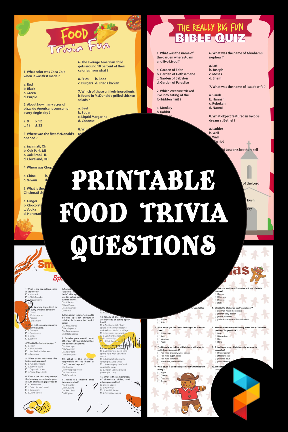 10 Best Printable Food Trivia Questions Printablee
