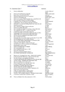 10000 General Knowledge Quiz Questions Answers Knowledge Quiz Quiz