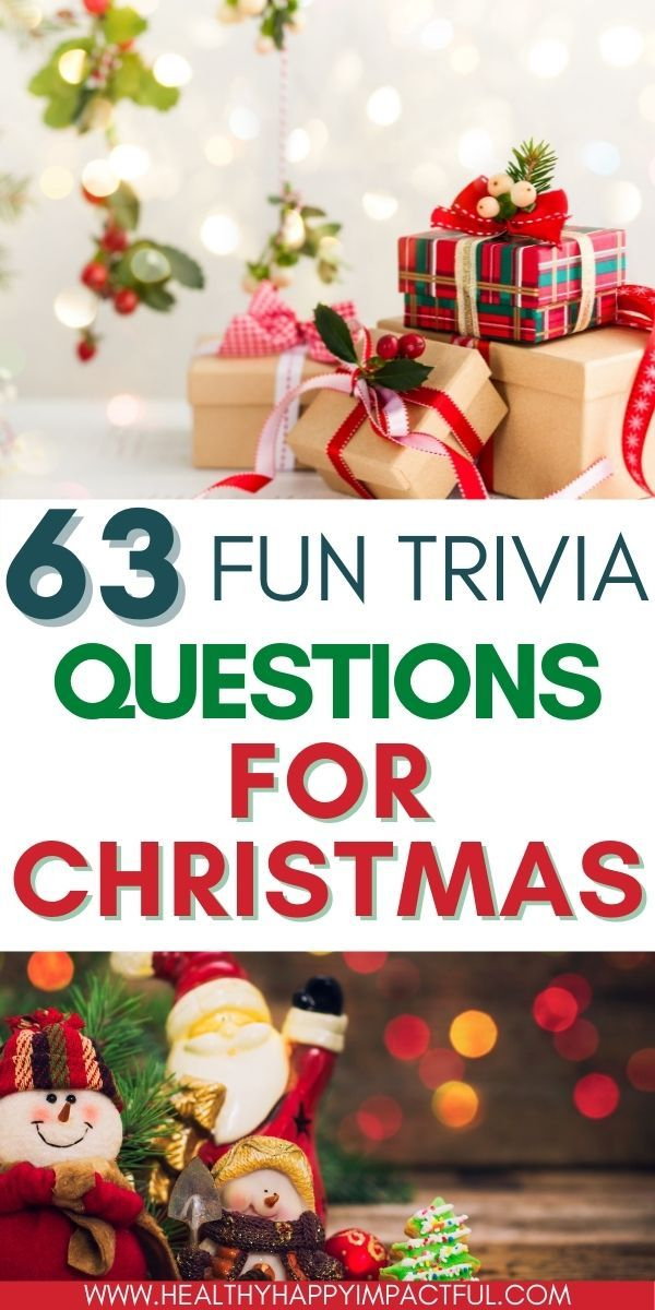 63 Fun Christmas Trivia Questions And Answers