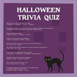15 Best Printable Halloween Trivia And Answers Printablee