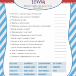 16 Best Printable Christmas Bible Trivia Printablee