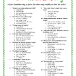 25 B Sta Christmas Quiz Id Erna P Pinterest