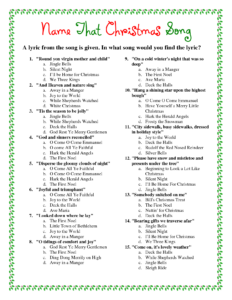 25 B sta Christmas Quiz Id erna P Pinterest