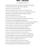 30 Best NFL Trivia Questions And Answers The Only List You Ll Need