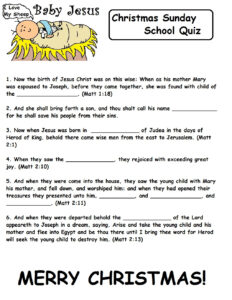 32 Fun Bible Trivia Questions Kitty Baby Love