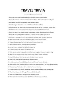33 Best Travel Trivia Questions And Answers You Should Know LaptrinhX