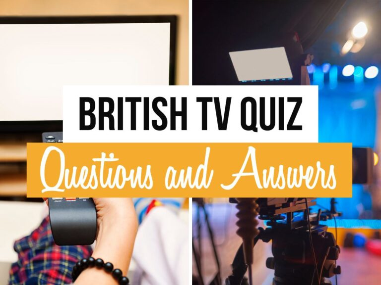 35 British TV Quiz Questions Answers Quiz Trivia Games