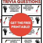 47 Fun Horror Movie Trivia Questions And Answers Printable