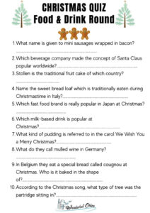 50 Christmas Quiz Questions Printable Picture Rounds Answers 2022