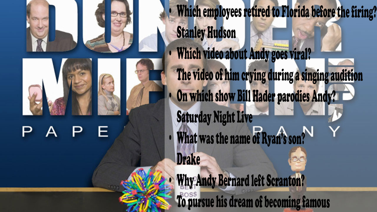 50 The Office Trivia Questions And Answers Most Common 