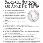 6 Best Printable Baseball Trivia And Answers Printablee