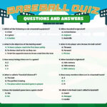 6 Best Printable Baseball Trivia And Answers Printablee