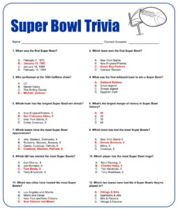 6 Best Printable Sports Trivia Worksheet Printablee | Trivia Questions ...