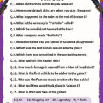 60 Fortnite Trivia Questions Answers Meebily Trivia Questions