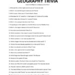 69 Best Geography Trivia Questions And Answers You Need To Know