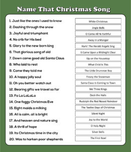 7 Best Name That Tune Trivia Printable Printablee