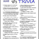 70 S Trivia Etsy Trivia 70s Party Theme Trivia Questions And Answers