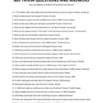 82 Best 80s Trivia Questions And Answers This Is The Printable Questions