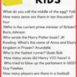 86 General Knowledge Trivia That Are Fun Easy Trivia Questions And