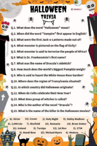 90 Halloween Trivia Questions Answers Halloween Facts Halloween