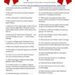 A Christmas Quiz Questions Worksheet Free Esl Printable Worksheets
