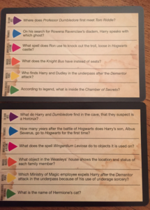 A Game For Summer Trivial Pursuit s World Of Harry Potter The Leaky