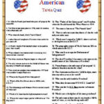American Trivia Quiz Etsy