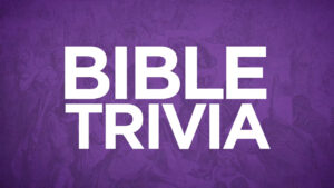 Bible Trivia Questions New Testament Vincent Woodard