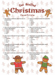 Christmas Food Trivia Questions And Answers Printable This Or That