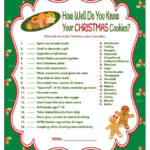 Christmas Game Cookie Jar Game Christmas Party Game Holiday Etsy