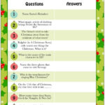 Christmas Trivia Game Free Printable Holiday Game For Adults Fun