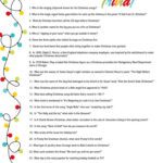 Christmas Trivia Game Perfect For Christmas Parties Printable Fun