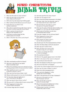 Christmas Trivia Questions And Answers Printable 2021