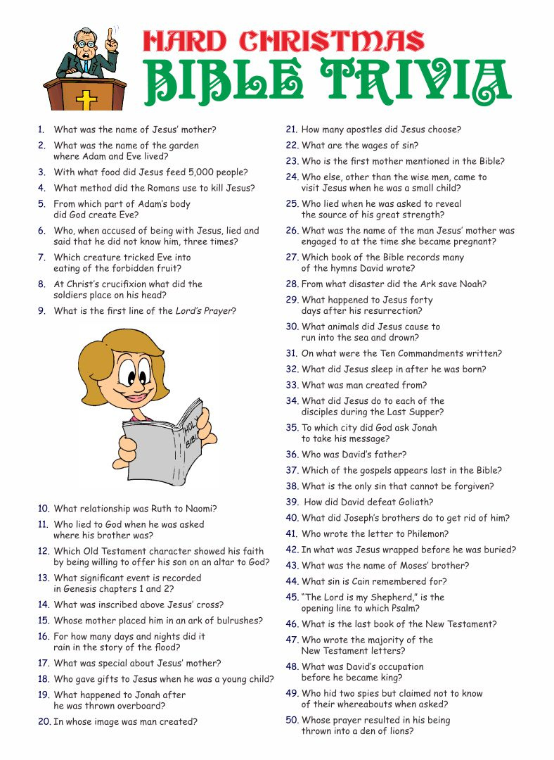 Christmas Trivia Questions And Answers Printable 2021