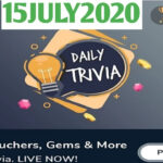 Daily Trivia Quiz Answers Today 15July2020 Flipkart Daily Trivia Quiz