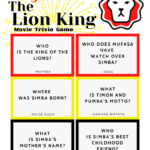 Disney Trivia The Lion King Best Movies Right Now