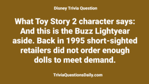 Disney Trivia Trivia Questions Daily