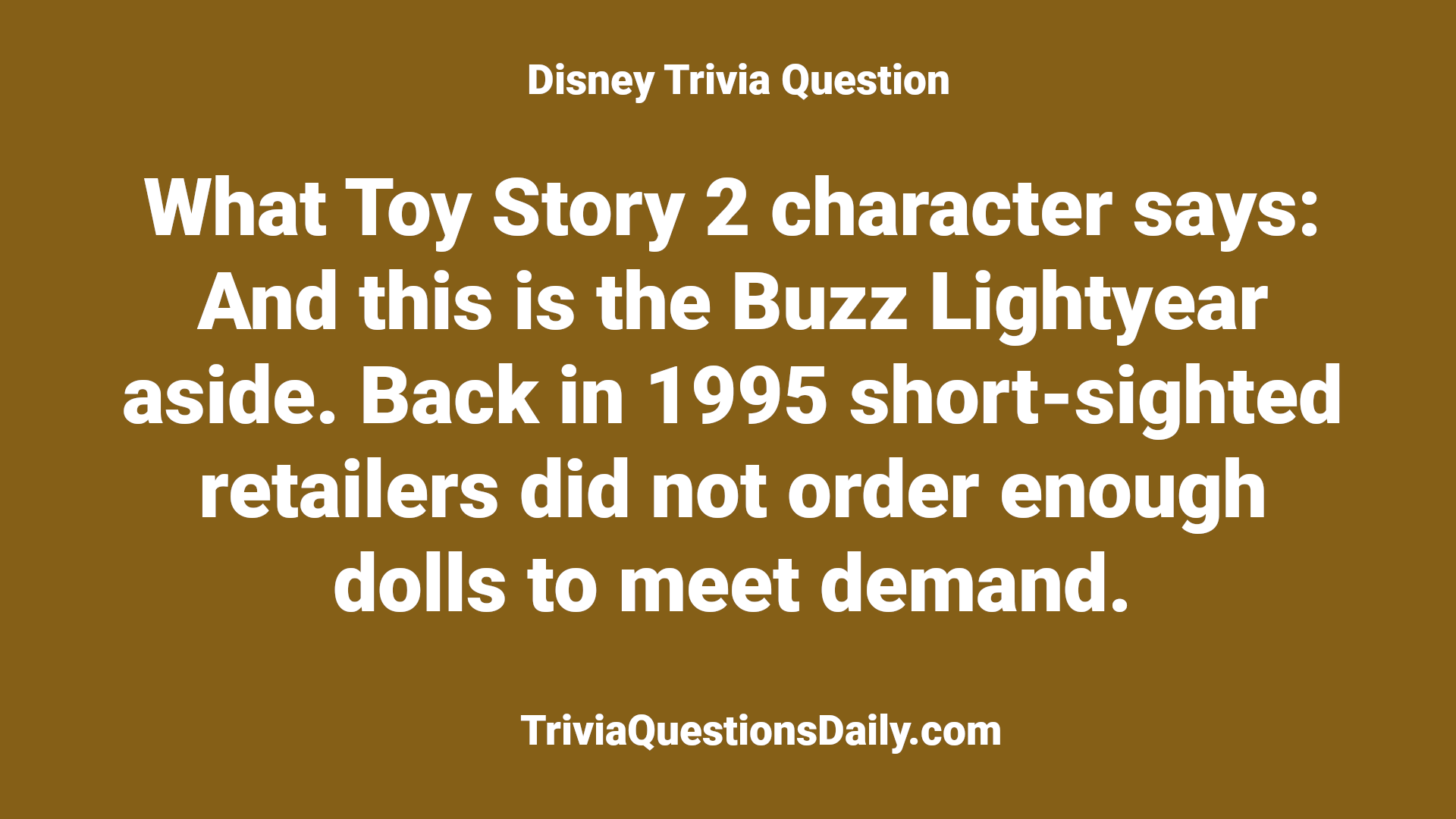 Disney Trivia Trivia Questions Daily