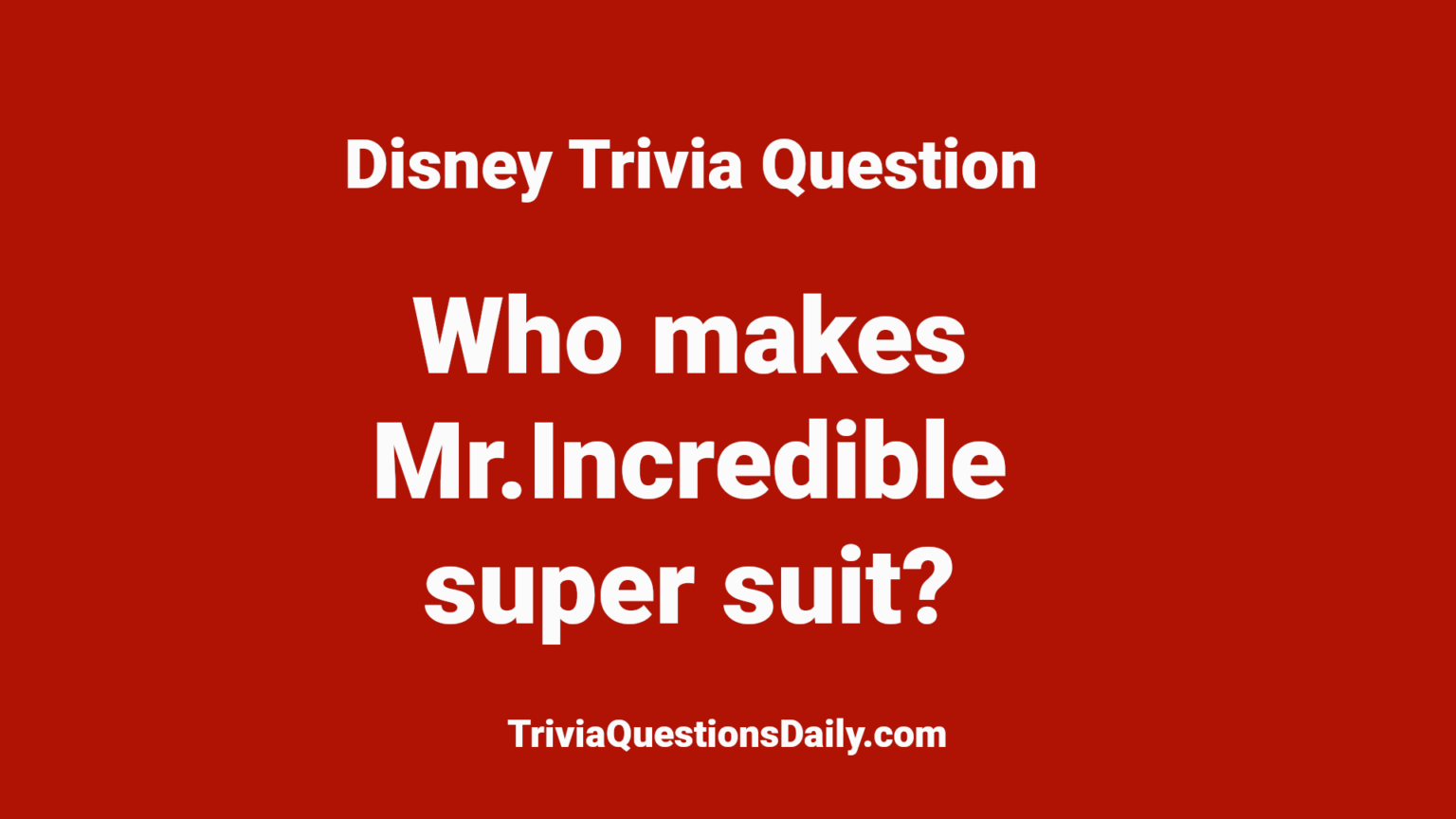 Disney Trivia Trivia Questions Daily