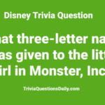 Disney Trivia Trivia Questions Daily