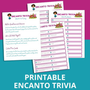 Encanto Trivia Questions And Answers For A Party Free Printable