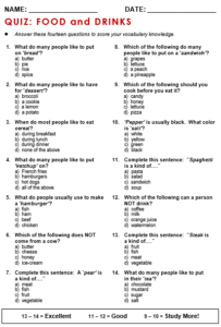 Fast Food Quiz Questions And Answers Uk