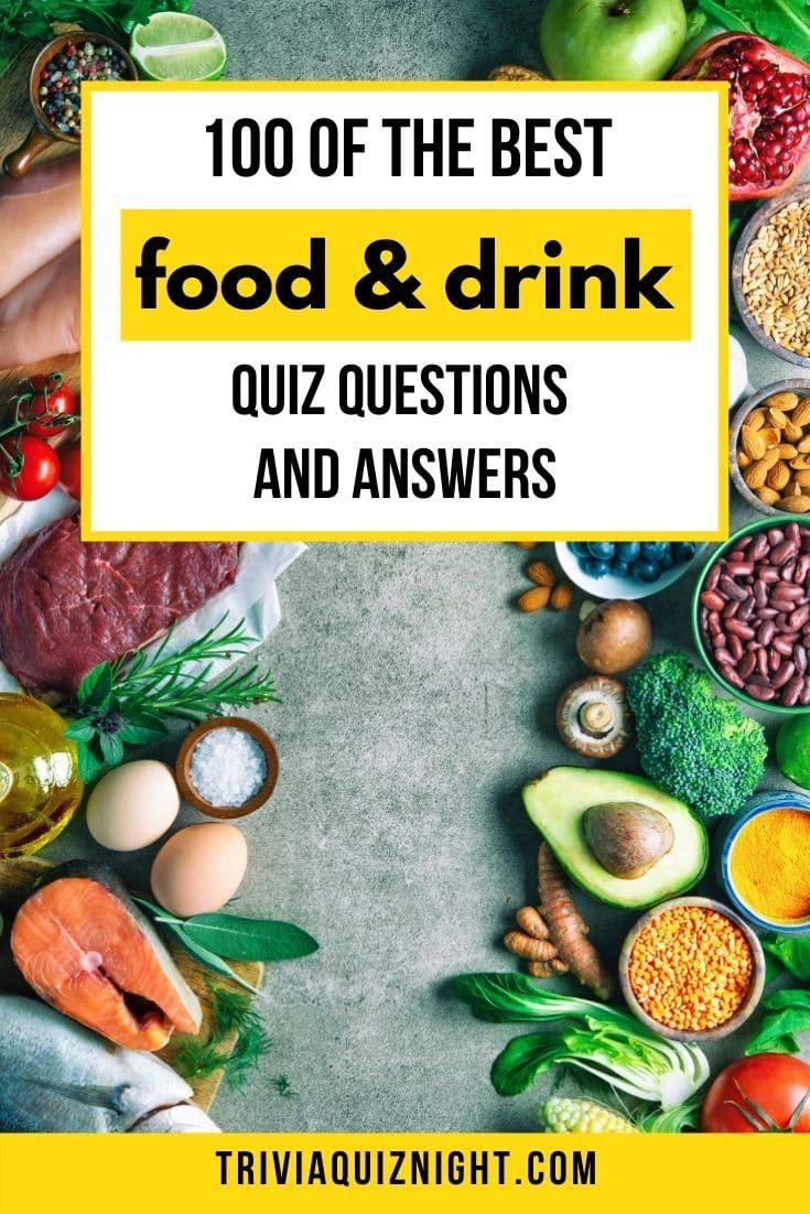 Food Trivia Questions And Answers The Ultimate Food Quiz 2020 