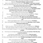 FREE 50 Animal Trivia Questions And Answers Printable