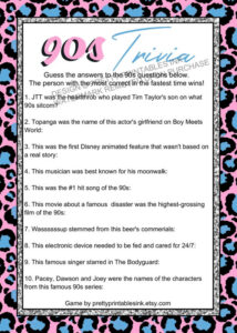 Free Downloadable Trivia Questions Answers 250 Best General Trivia