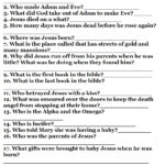 Free Printable Bible Quizzes With Answers Sitevisions