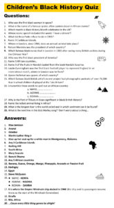 Free Printable Black History Trivia Questions And Answers PRINTABLE ...