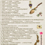 Free Printable Harry Potter Trivia Quiz With Answer Key Harry Potter