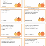 Free Printable Thanksgiving Dinner Trivia The Mother Huddle